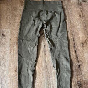 Set Active Green Sculptflex Leggings Size M